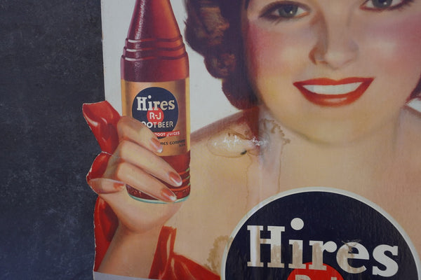 Hires R-J Root Beer In-Store Display 1937 AP1849