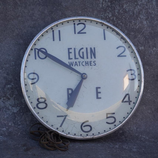 Elgin Watch Jewelry Store Advertising Clock AP1860