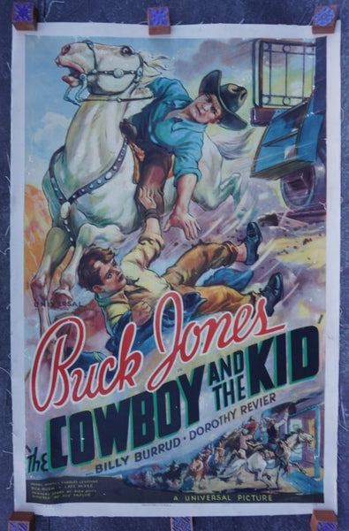 Buck Jones: The Cowboy & The Kid Original Movie Poster (1936) AP1865