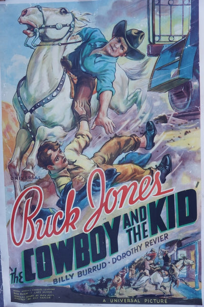 Buck Jones: The Cowboy & The Kid Original Movie Poster (1936) AP1865