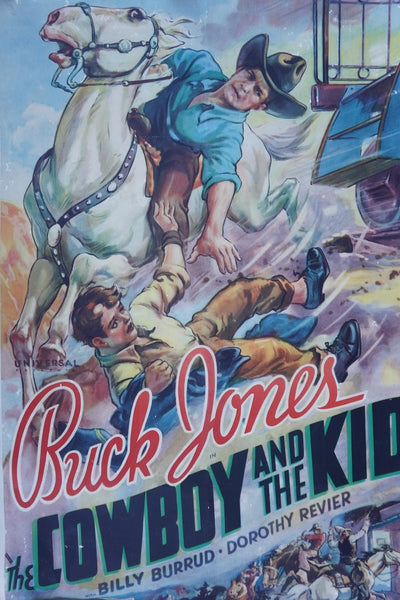 Buck Jones: The Cowboy & The Kid Original Movie Poster (1936) AP1865