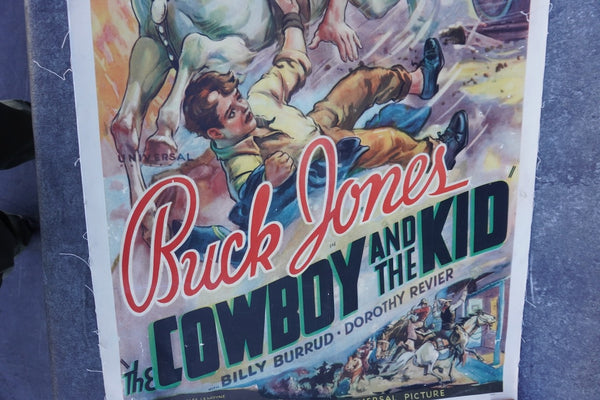 Buck Jones: The Cowboy & The Kid Original Movie Poster (1936) AP1865