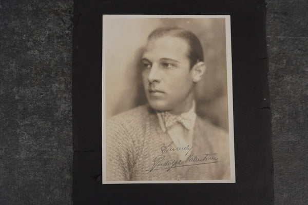 Henry Waxman - Rudolph Valentino Studio Publicity Portrait Print AP1871