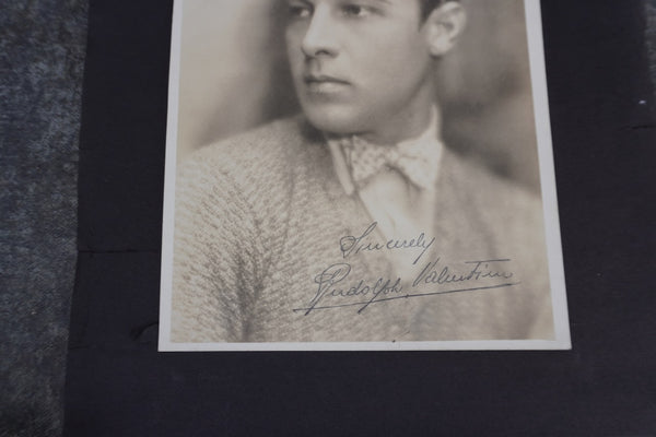 Henry Waxman - Rudolph Valentino Studio Publicity Portrait Print AP1871