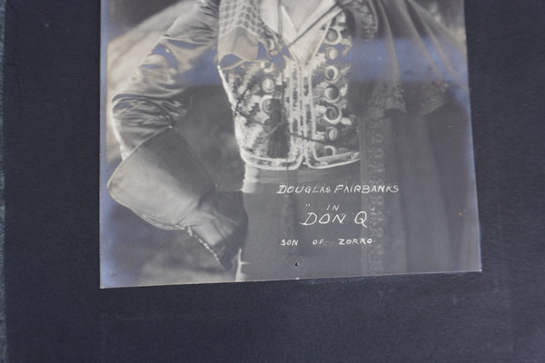 Douglas Fairbanks Studio Portrait as Don Q Son of Zorro