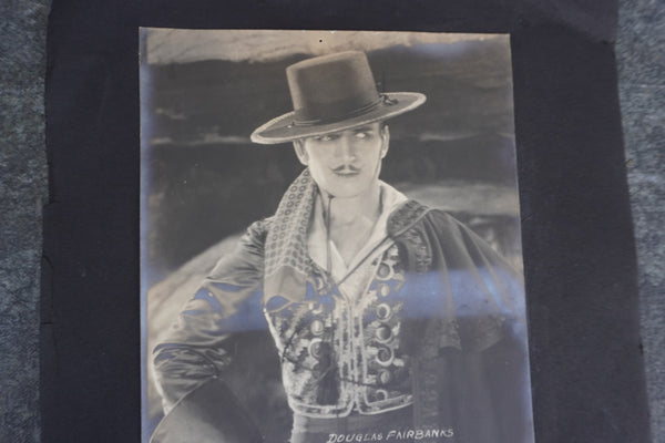 Douglas Fairbanks Studio Portrait as Don Q Son of Zorro