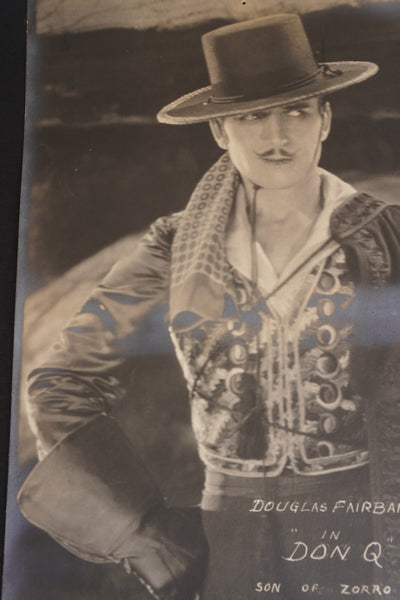 Douglas Fairbanks Studio Portrait as Don Q Son of Zorro