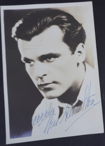 Neil Hamilton (1899-1984) Autographed Photograph AP1876