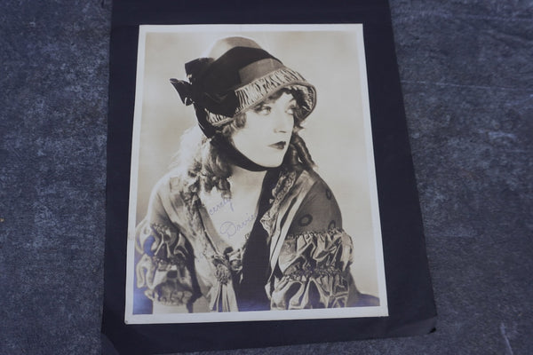 Marion Davies - Ink-stamped Autographed Phot AP1880