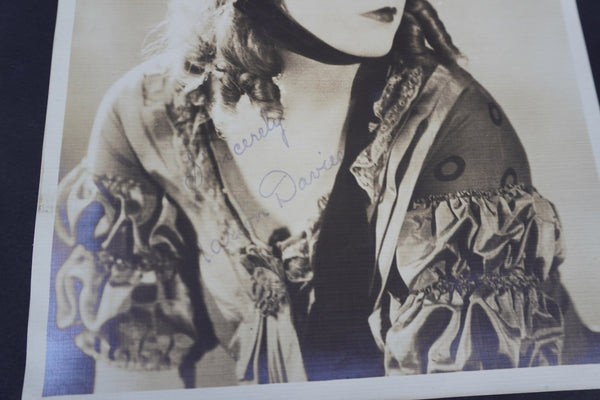 Marion Davies - Ink-stamped Autographed Phot AP1880