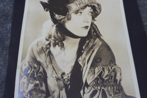 Marion Davies - Ink-stamped Autographed Phot AP1880