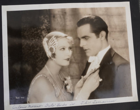 Greta Garbo & Antonio Moreno in The Temptress Official Studio Still 1926 AP1887