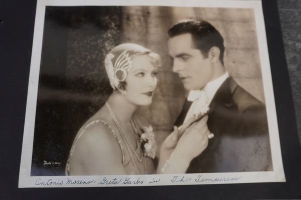 Greta Garbo & Antonio Moreno in The Temptress Official Studio Still 1926 AP1887