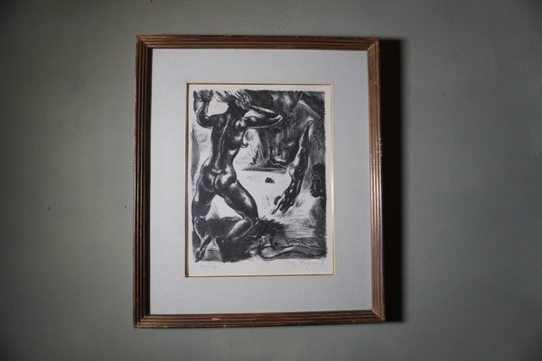 Edy-Legrand - Lithograph - Swimming Hole - Signed and Numbered  AP1899