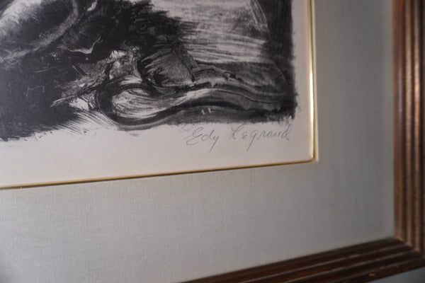 Edy-Legrand - Lithograph - Swimming Hole - Signed and Numbered  AP1899