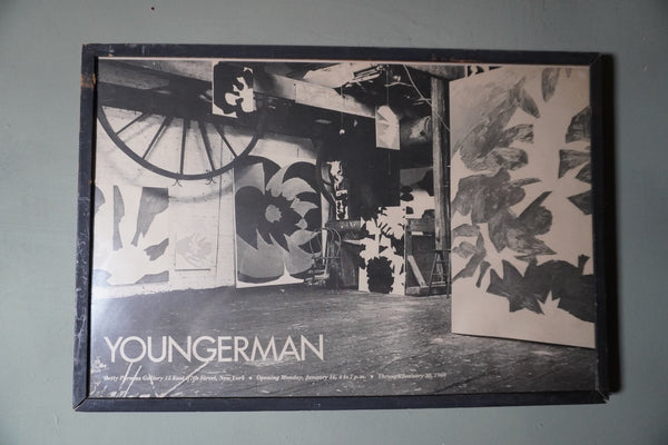 Betty Parsons Gallery Poster of 1960 Jack Youngerman Show AP1911