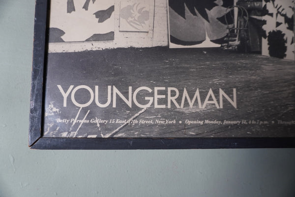 Betty Parsons Gallery Poster of 1960 Jack Youngerman Show AP1911