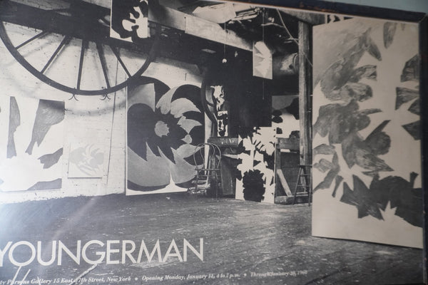 Betty Parsons Gallery Poster of 1960 Jack Youngerman Show AP1911