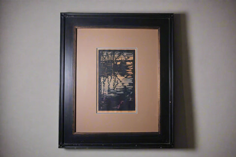Prescott Chaplin, Woodblock Print from Personal Collection AP1912