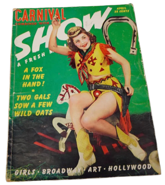 Carnival Show Magazine 1941 AP1921
