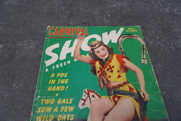 Carnival Show Magazine 1941 AP1921