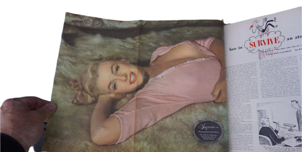 Esquire 1951 - Contains Marilyn Monroe Fold-Out  AP1928