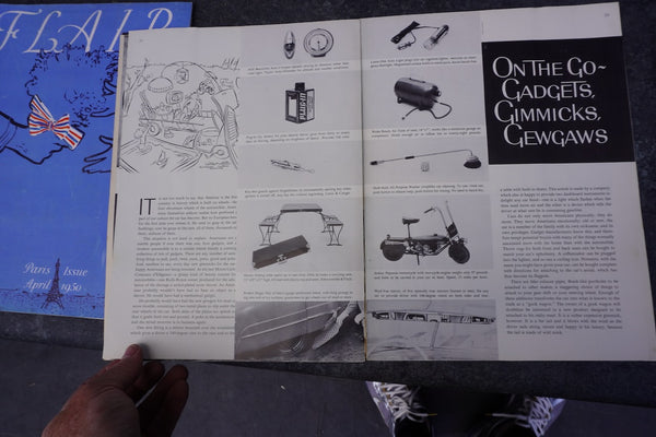 Flair Magazine 9 issues 1950 AP1932