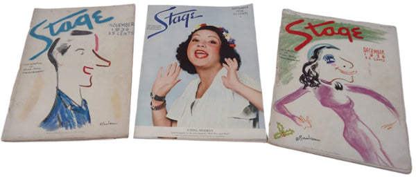 Stage Magazine 3 issues 1936 AP1934