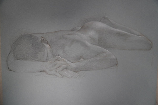 Wade Reynolds (1929-2011) - Man Reposing 1980 AP1958