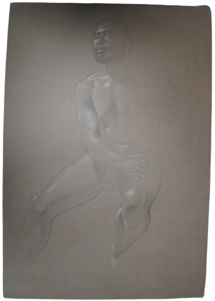 Wade Reynolds (1929-2011) - African-American Male Nude  AP1959