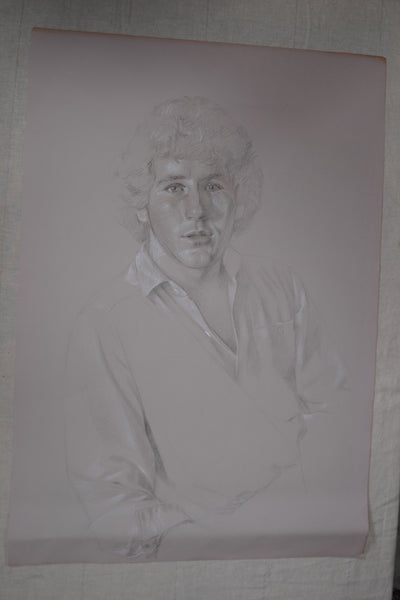 Wade Reynolds (1929-2011) Young Man in a Sweater  1970s AP1960