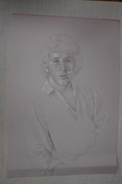 Wade Reynolds (1929-2011) Young Man in a Sweater  1970s AP1960