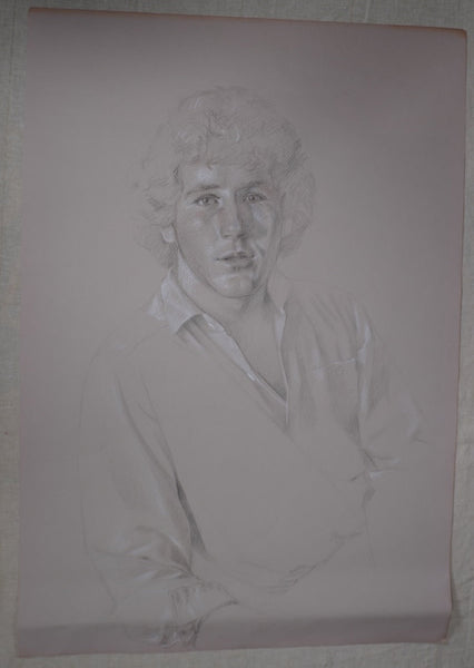 Wade Reynolds (1929-2011) Young Man in a Sweater  1970s AP1960