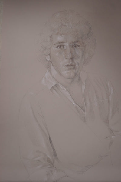 Wade Reynolds (1929-2011) Young Man in a Sweater  1970s AP1960