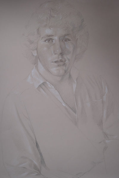 Wade Reynolds (1929-2011) Young Man in a Sweater  1970s AP1960