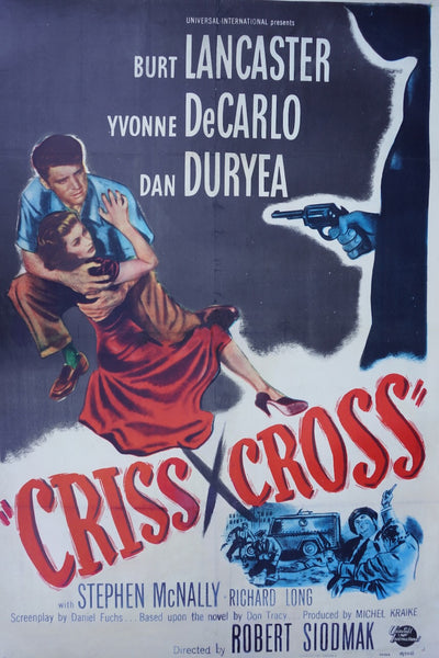 Criss-Cross Original Noir Movie Poster 1949 AP1968