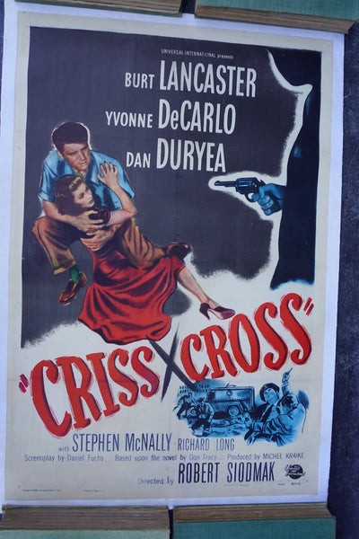 Criss-Cross Original Noir Movie Poster 1949 AP1968