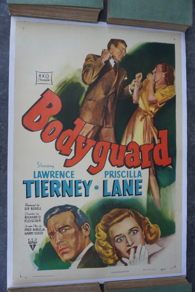 Bodyguard 1948 Noir Original Poster AP1969