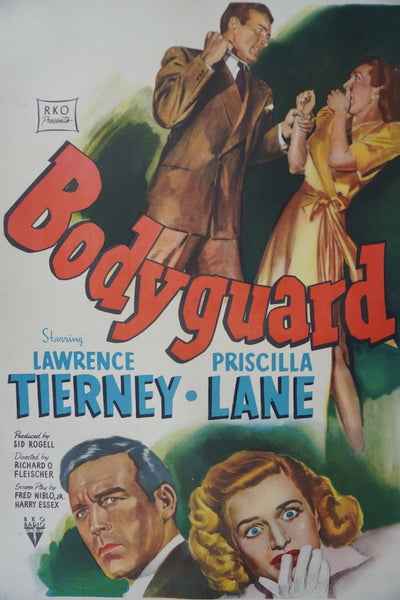 Bodyguard 1948 Noir Original Poster AP1969