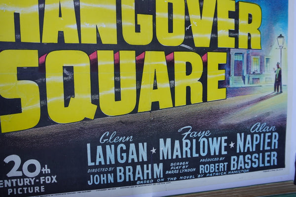 Hangover Square 1944 Original Movie Poster AP1972