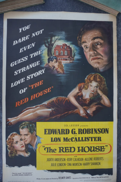 The Red House Original 1947 Edward G Robinson Movie Poster AP1974