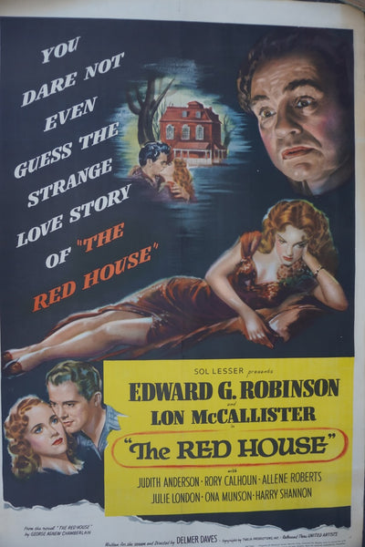 The Red House Original 1947 Edward G Robinson Movie Poster AP1974
