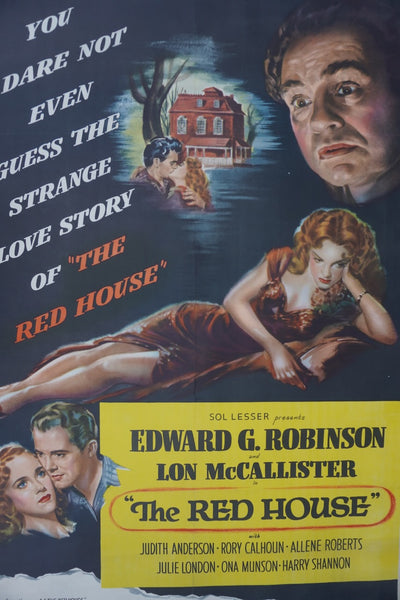 The Red House Original 1947 Edward G Robinson Movie Poster AP1974