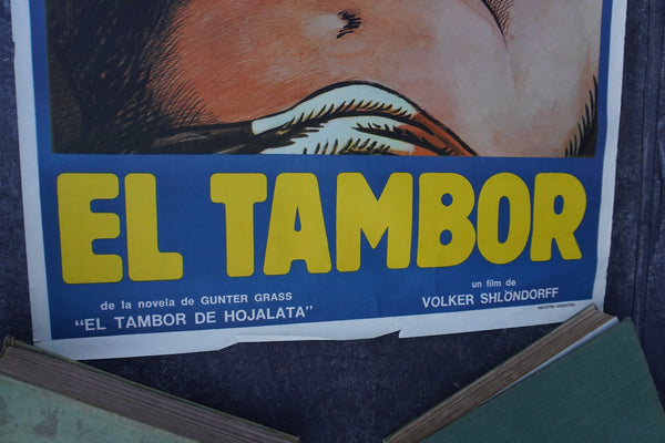 El Tambor Original Poster for Soanish release of The Tin Drum 1979 AP1982