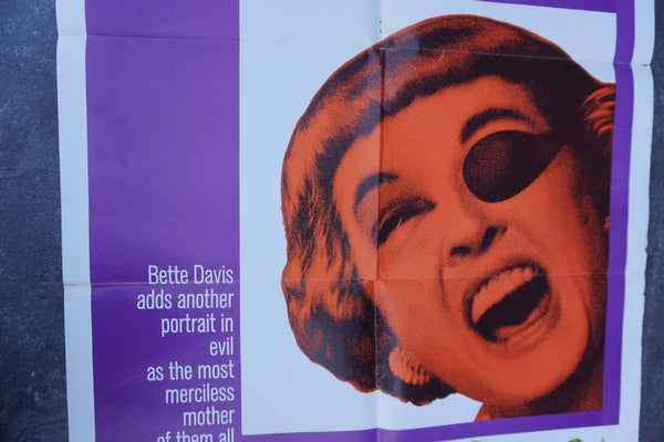 The Anniversary Original  1968 Bette Davis Movie Poster AP1987