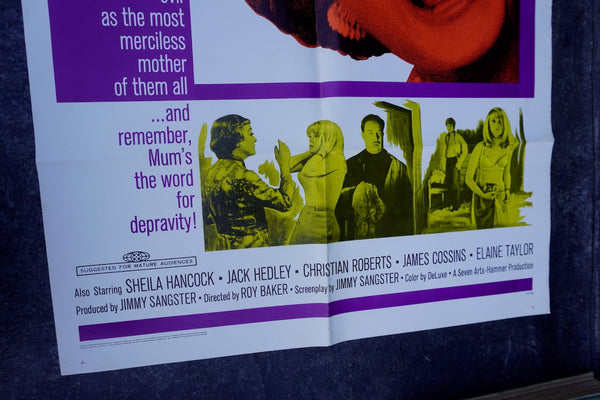 The Anniversary Original  1968 Bette Davis Movie Poster AP1987