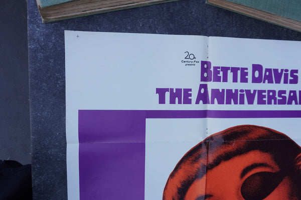 The Anniversary Original  1968 Bette Davis Movie Poster AP1987