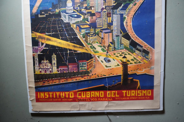 Instituto Cubano Del Turismo Original Poster AP2012