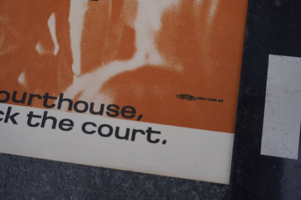 Stop the Draft Week on Trial, Defend the Oakland 7, Original Protest Poster, c.1968 AP2018