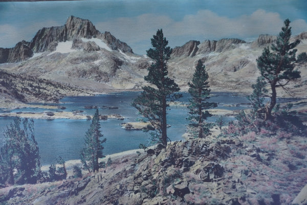 Hand Tinted Photograph of Thousand Island Lake by J.M. Jameson AP2025